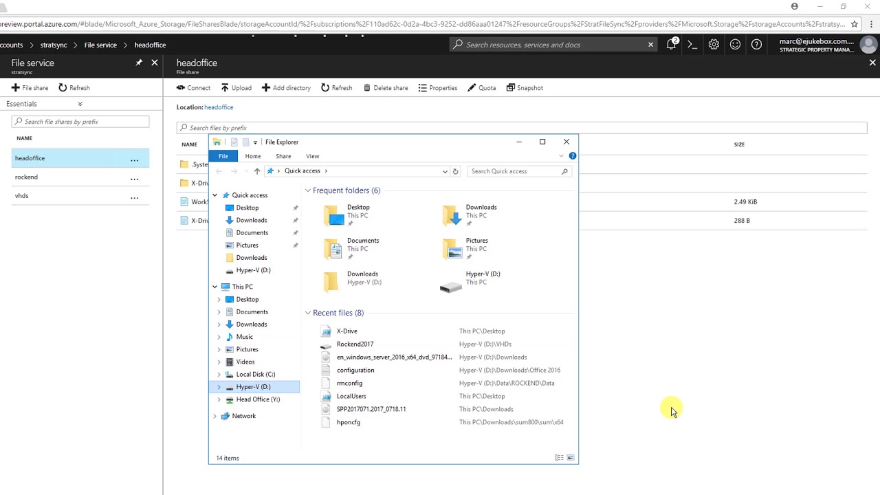 Azure File Sync - the real life demo!