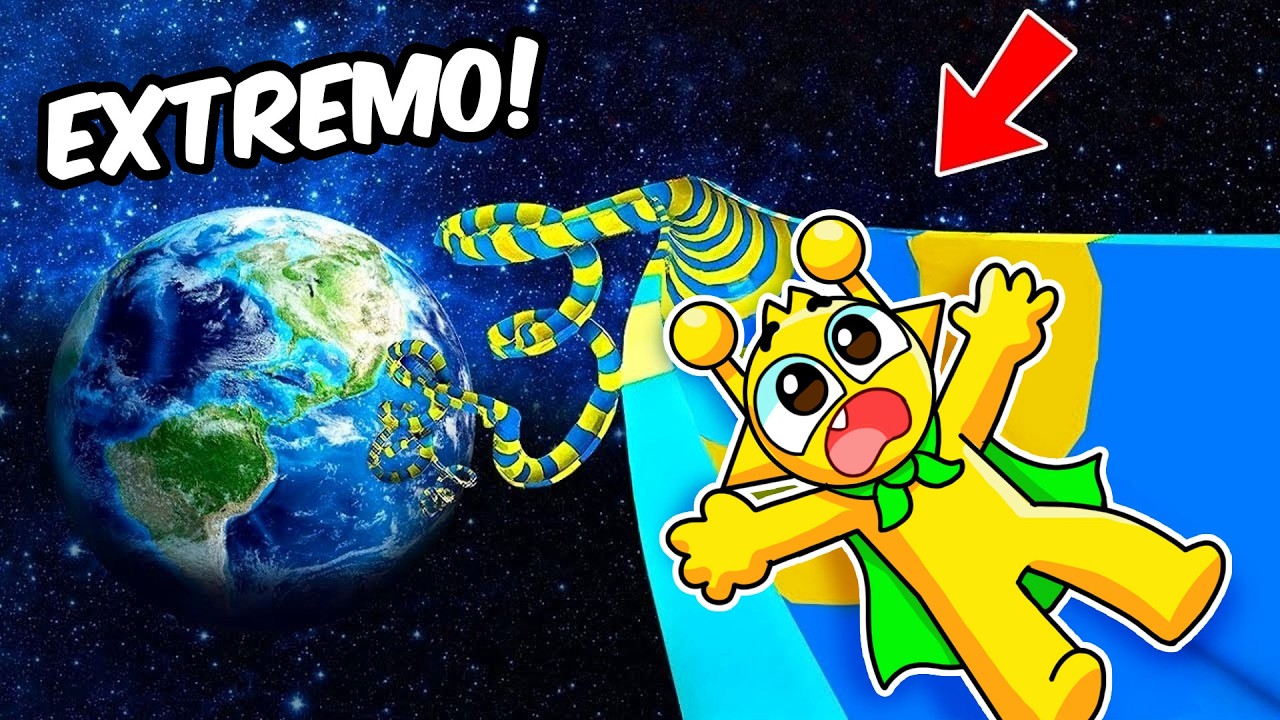 I'M GOING ON THE MOST EXTREME SLIDE IN ROBLOX!
