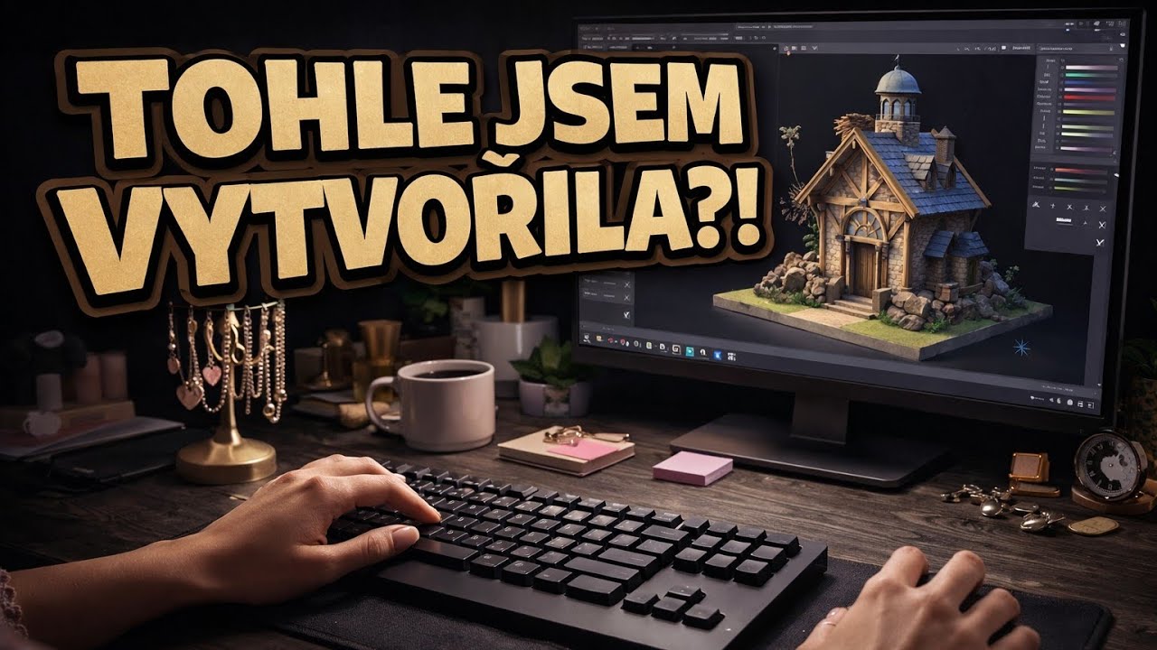 TOHLE JSEM VYTVOŘILA?! 3D modelink                       Editor - @SushB_234 