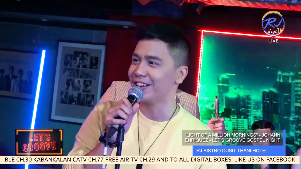 Light of a Million Mornings LIVE Male Cover by Johann Enriquez