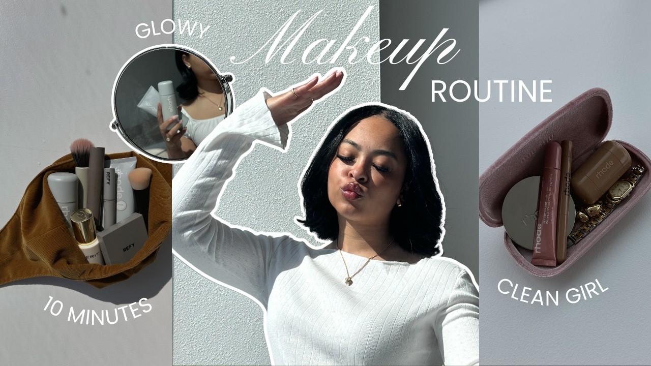 10 Minute Makeup Routine | Soft Everyday Glow ˚⟡˖ ࣪