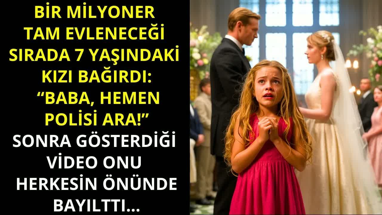 Milyonerin Kızı Düğünü Durdurdu： ＂Baba, Hemen Polisi Ara!＂...