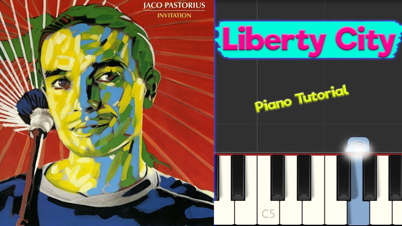 Jaco Pastorius - Liberty City - Jazz Piano Tutorial