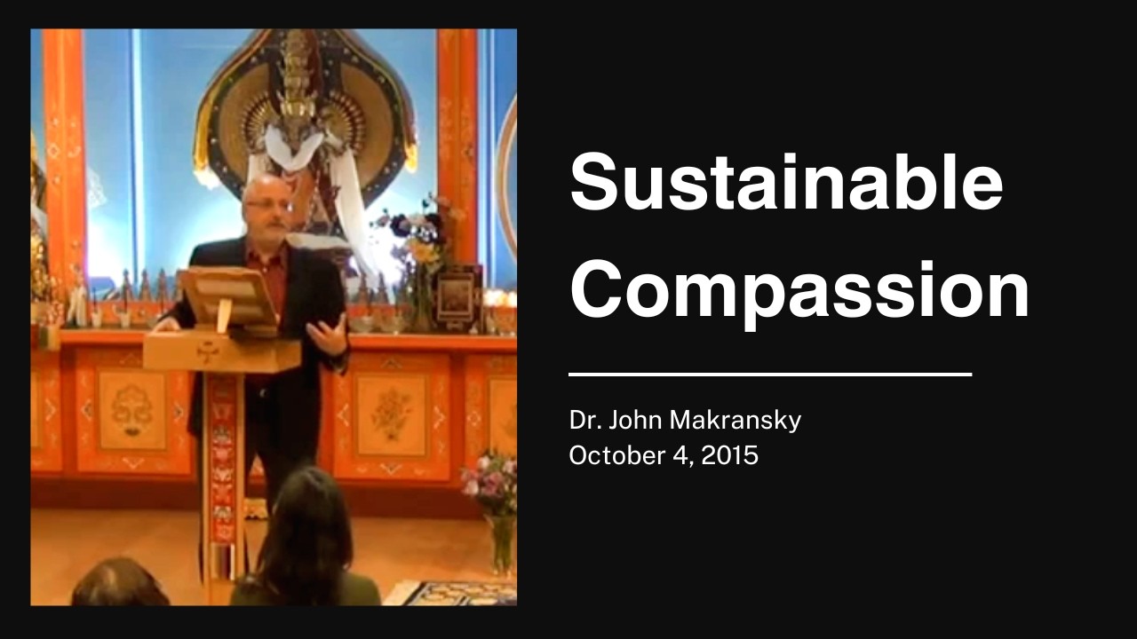 Sustainable Compassion
