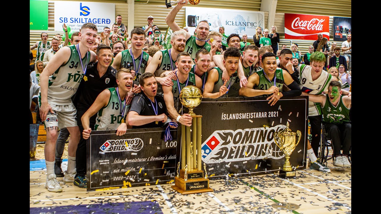 ICELANDIC CHAMPIONS 2021 -- Larry Thomas Basketball