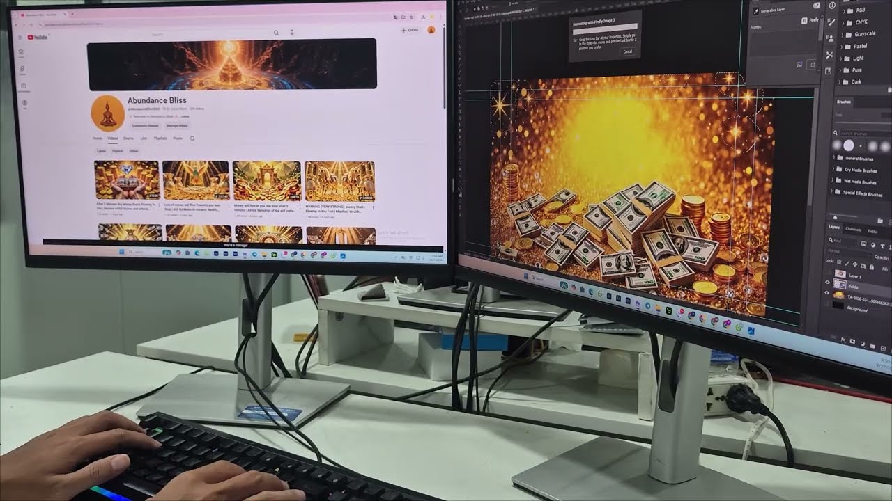 За Кулисами: Процесс Создания Видео Для Канала Abundance Bliss