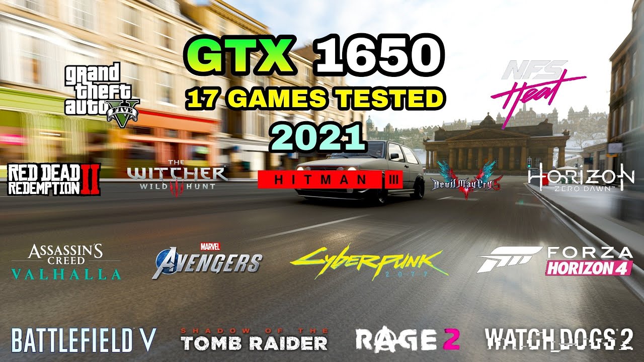 Ryzen 3 3100 GTX 1650 - 17 Games Tested in 2021