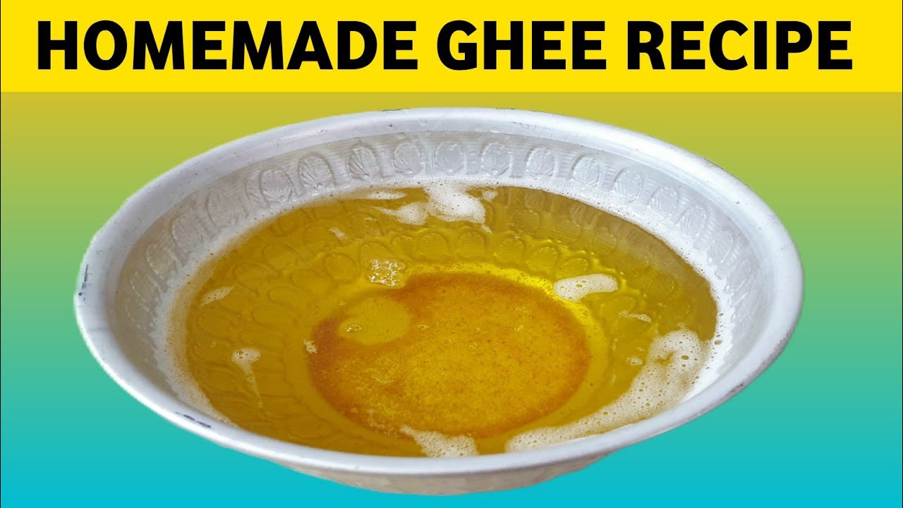 How to Make Ghee at Home By ShahZaib Food Secrets | Pure Desi Ghee Recipe Step by Step