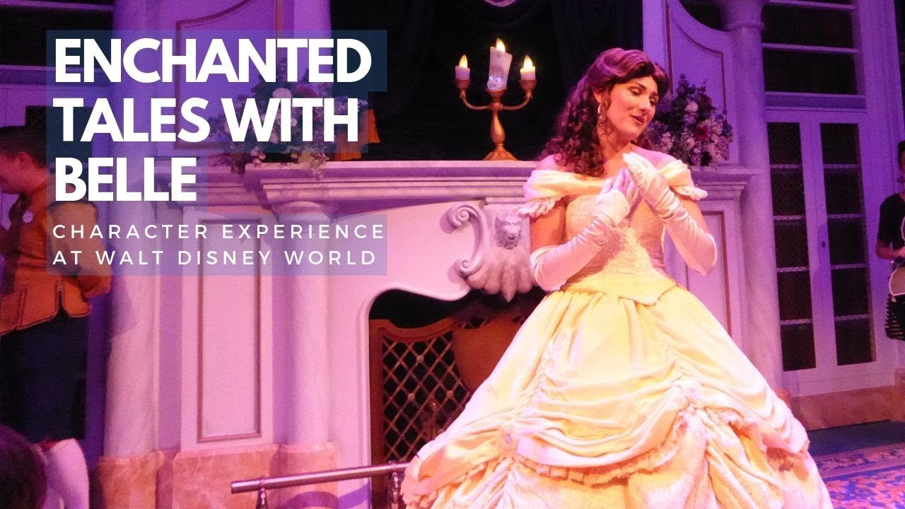 Enchanted Tales With Belle COMPLETE FULL EXPERIENCE at Magic Kingdom