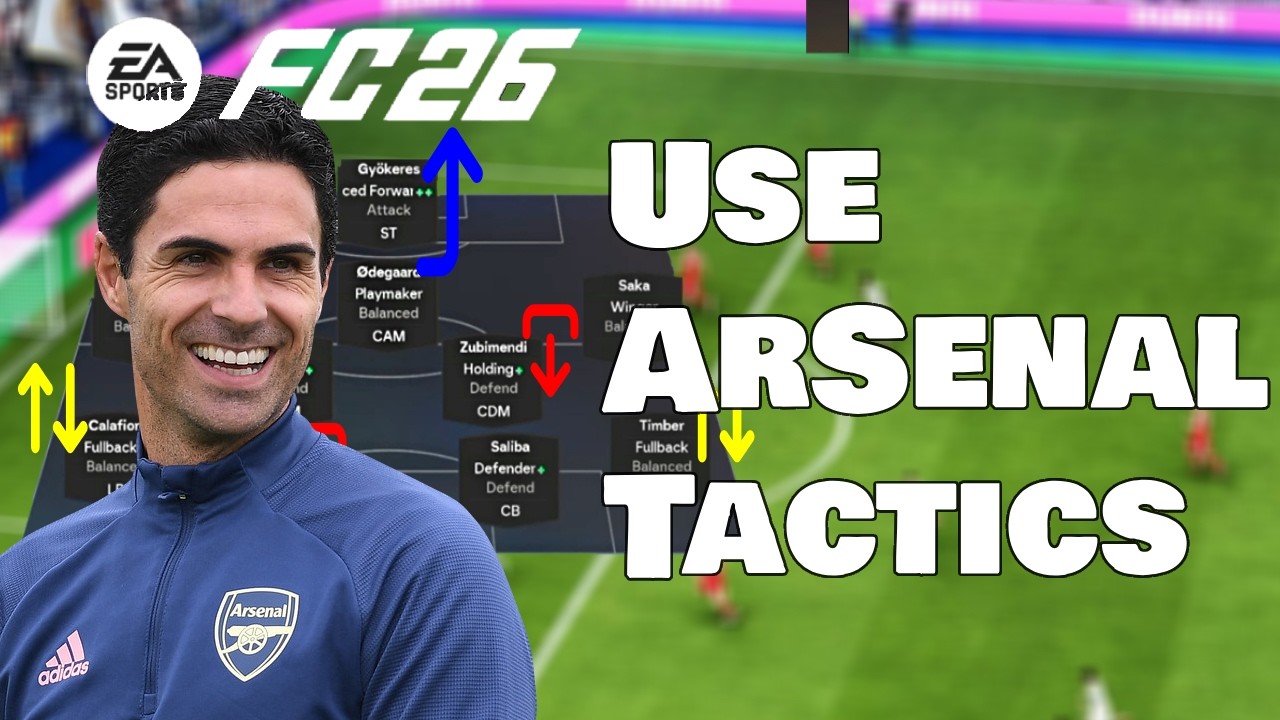 Best Defensive Formation And Tactics in FC 26 - Arteta 4231