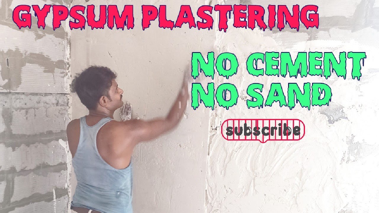 Gypsum plastering in Tamil || of AAC  Wall gypsum plastering technique speed work #aac