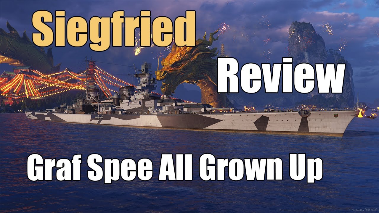 Siegfried Review: Bismarck's Guns in a Cruiser | World of Warships Legends | 4k | Xbox PS4 PS5