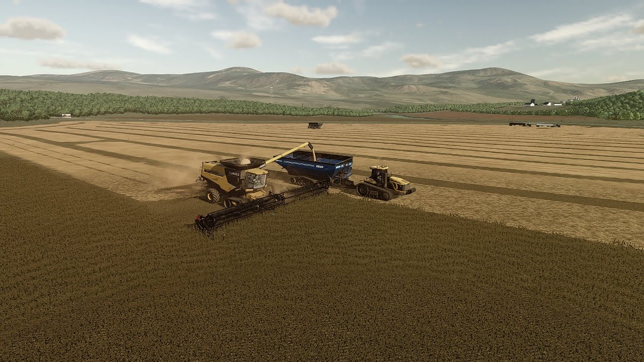 Poradnik jak ustawić Course Play i Auto Drive przy żniwach Farming Simulator 22