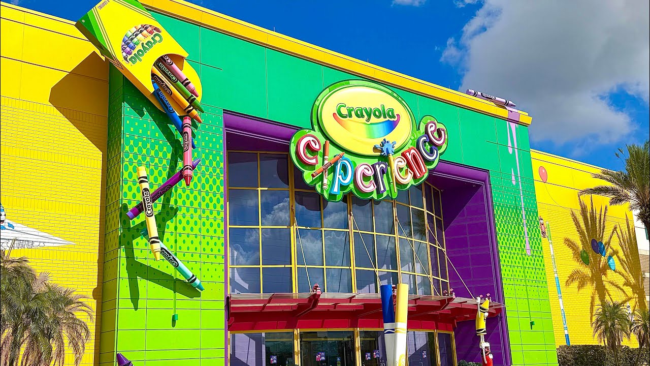 Crayola Experience, Florida | Fun with crayons🖍️ | #playtime #florida