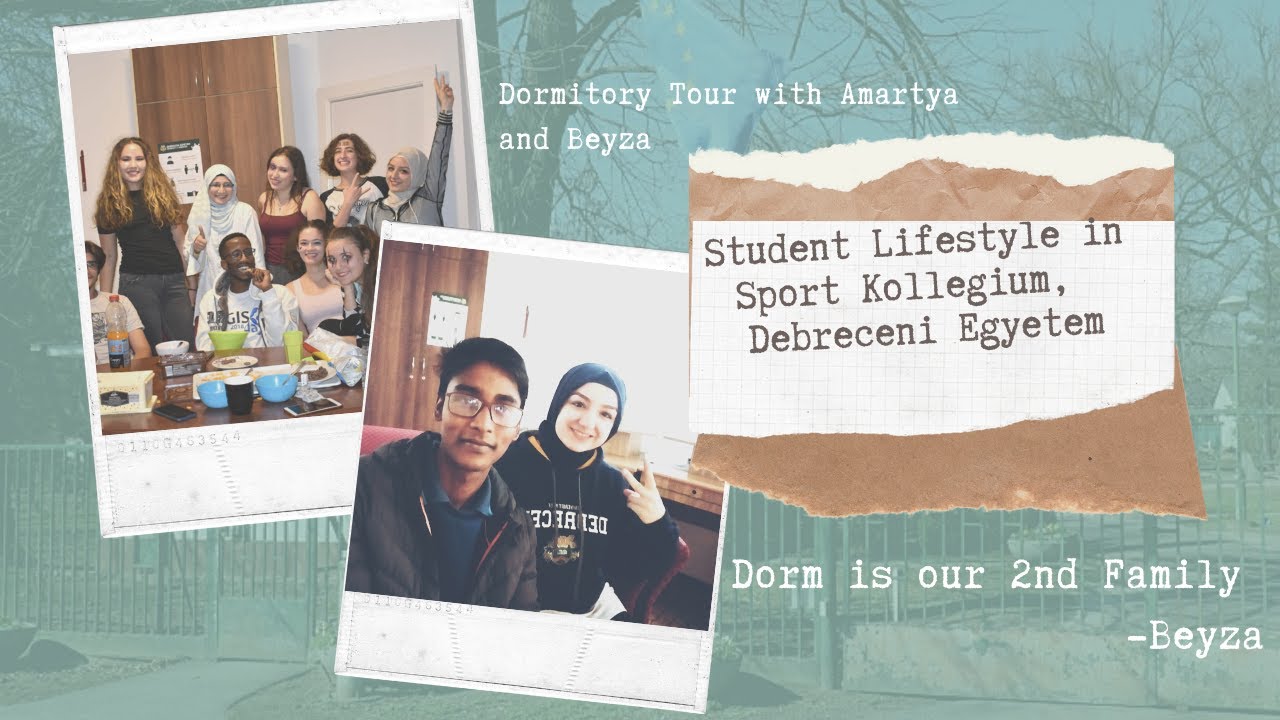 University of Debrecen, DORM TOUR 2021(Sport Kollegium),/Student life in Dormitory.