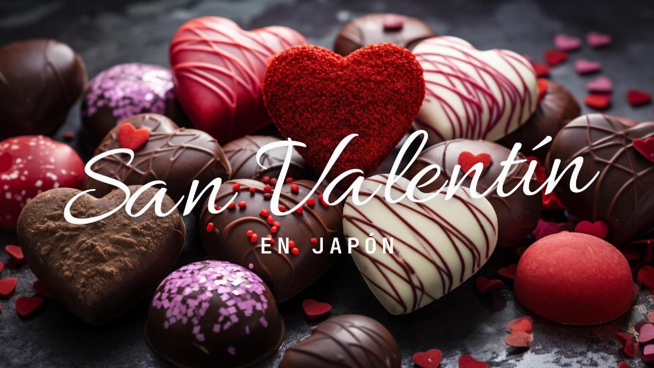 ¿Cómo es San Valentín en JAPÓN?🇯🇵🍫　バレンタイン❤️
