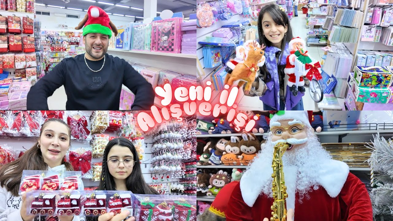 EVİMİZİ SÜSLEDİK 😍 | YENİ İL ALIŞVERİŞİ 😍