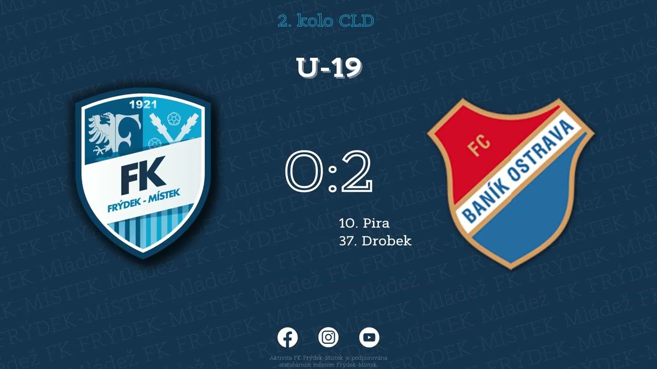 🎬Sestřih utkání U19, U17 s Baníkem Ostrava | 12. 8. 2023