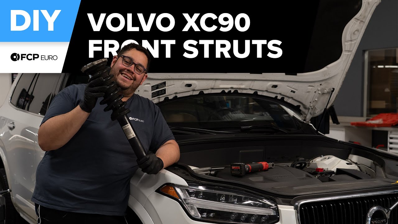 Volvo XC90 Front Strut Replacement DIY (2016-Present Volvo SPA XC90, XC60, P5)
