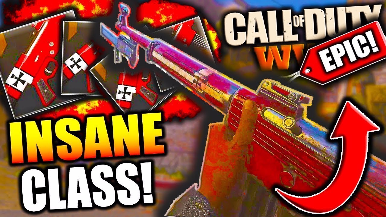 COD WW2:*OVERPOWERED* STG44 CLASS SETUP!!