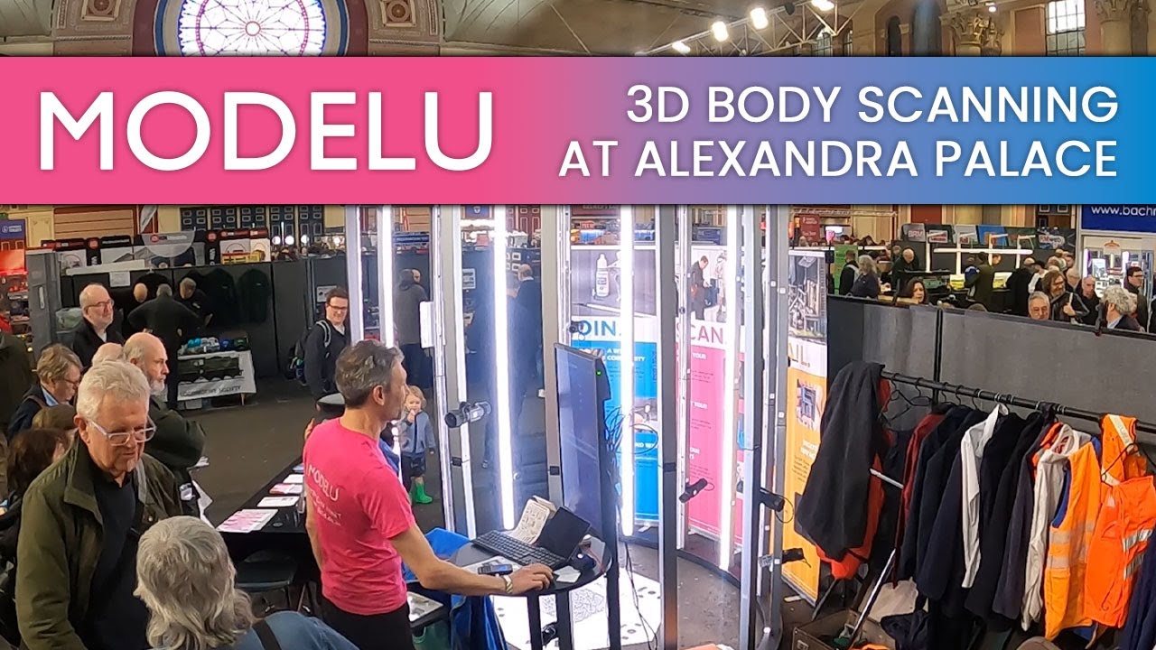 Modelu 3D Body Scanning at BRM London Festival of Railway Modelling 2024