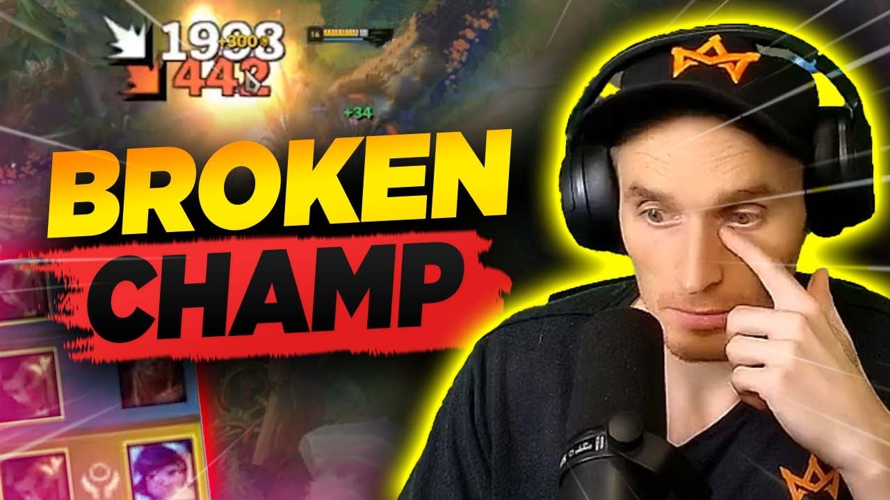 This stupid broken champ needs a nerf - LoL Coach