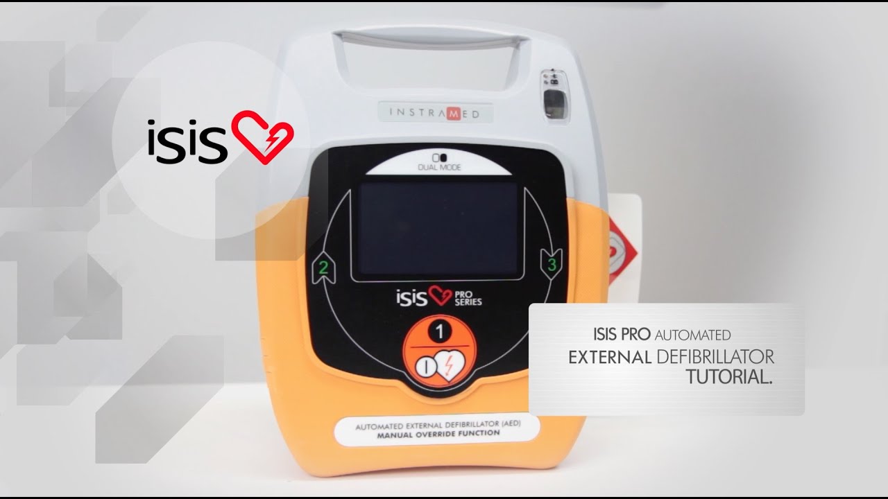 Isis PRO - AED with ECG display and manual override