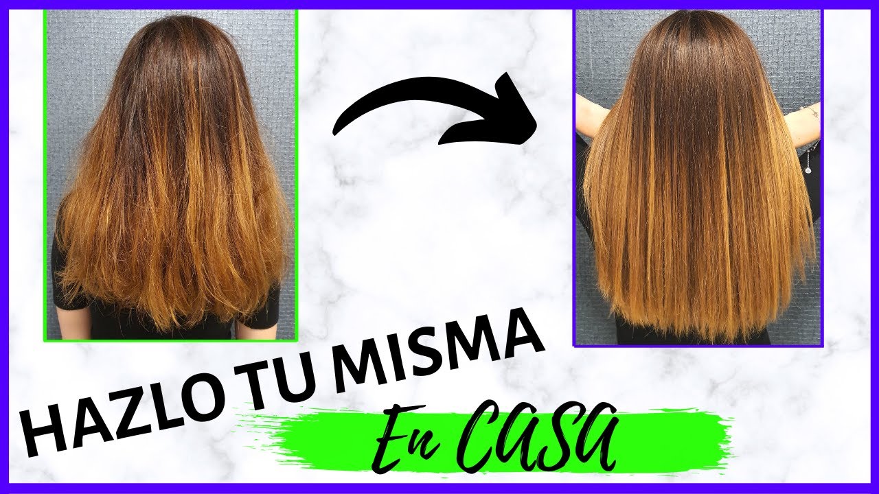 🙂 ALISADO JAPONÉS en CASA | SIN químicos | Tutorial PASO A PASO