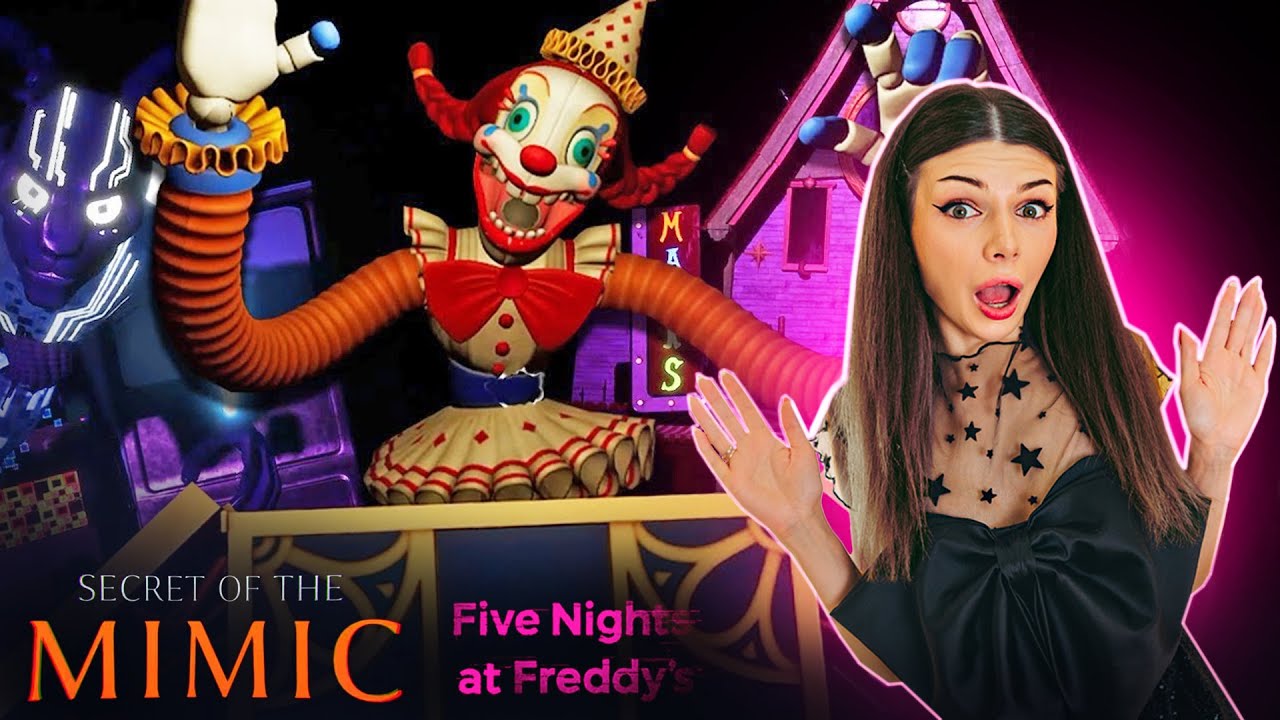 FNAF СЕКРЕТ МИМИКА ВЫШЕЛ с РУССКИМИ СУБТИТРАМИ !  FNAF SECRET OF THE MIMIC #1 FNAF SECURITY BREACH 2