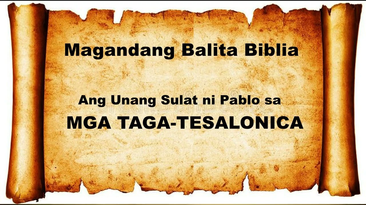 1 TESALONICA 1-5: Audio & Text Bible (Tagalog) Dramatized #bible #salitangdiyos #audiobible