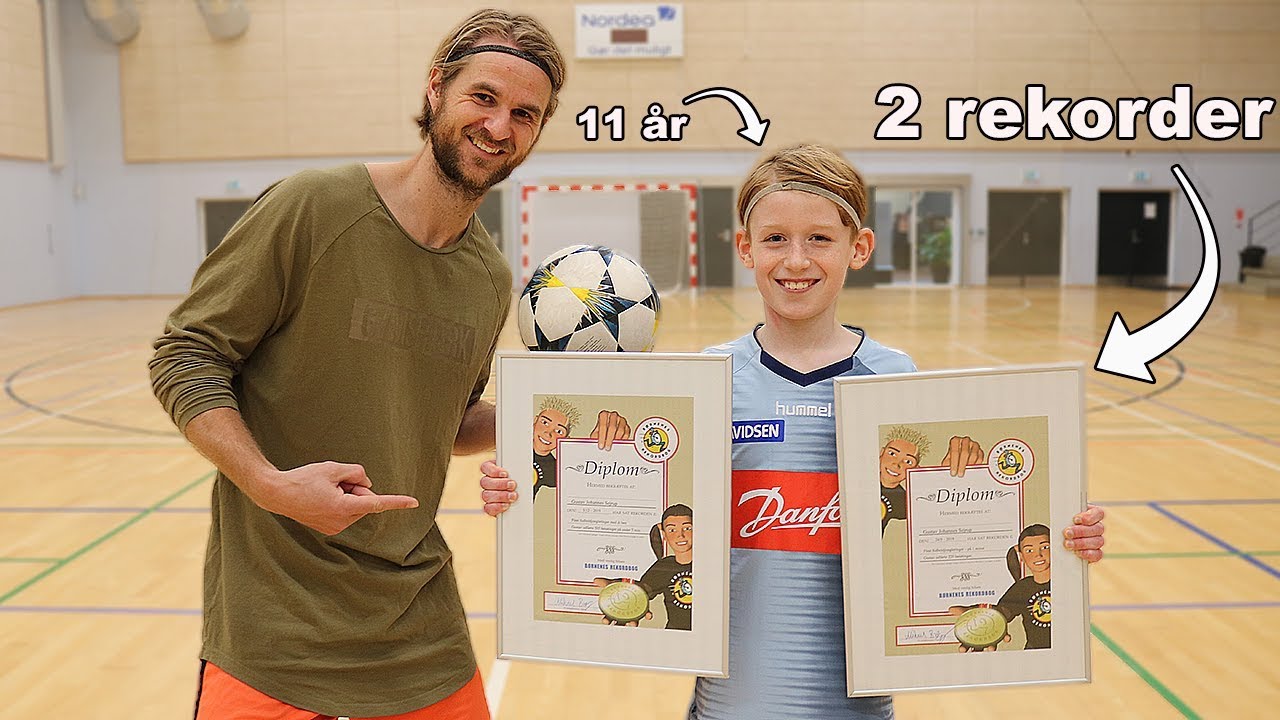 TESTER 11-ÅRIG DRENG MED REKORDER!