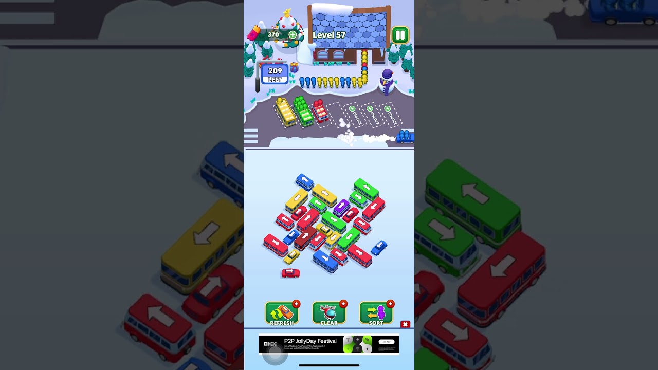 Bus escape level 56-57