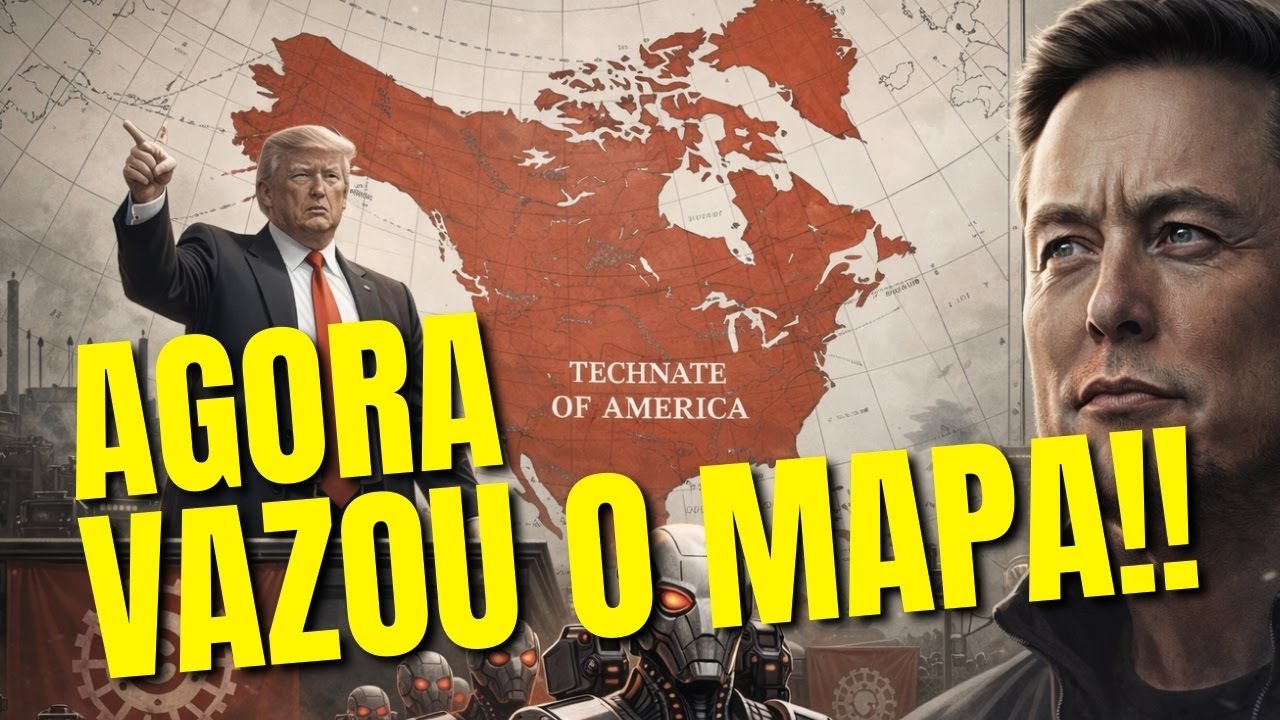 Vazou!!! O Mapa SECRETO do TECHNATO da AM&Eacute;RICA