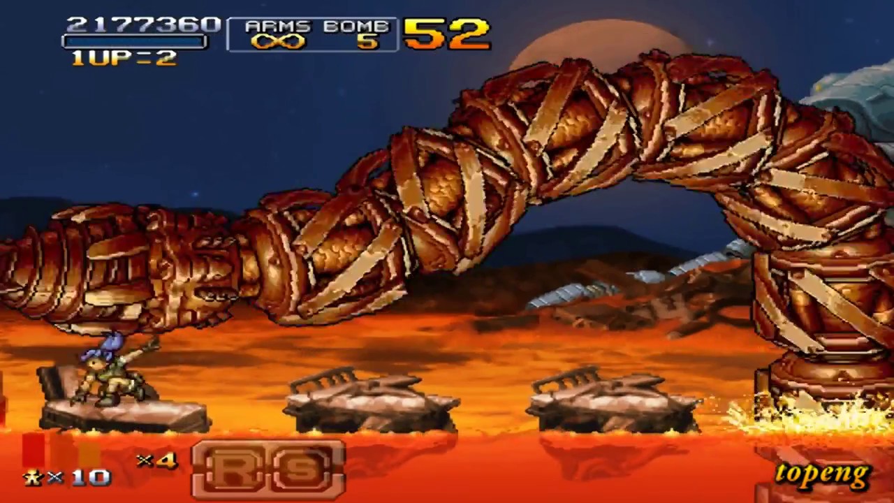 Metal Slug XX Speed Run(17:02)Hard Leona Time Attack / 메탈슬러그XX 하드 레오나 타임어택 최강기록 갱신