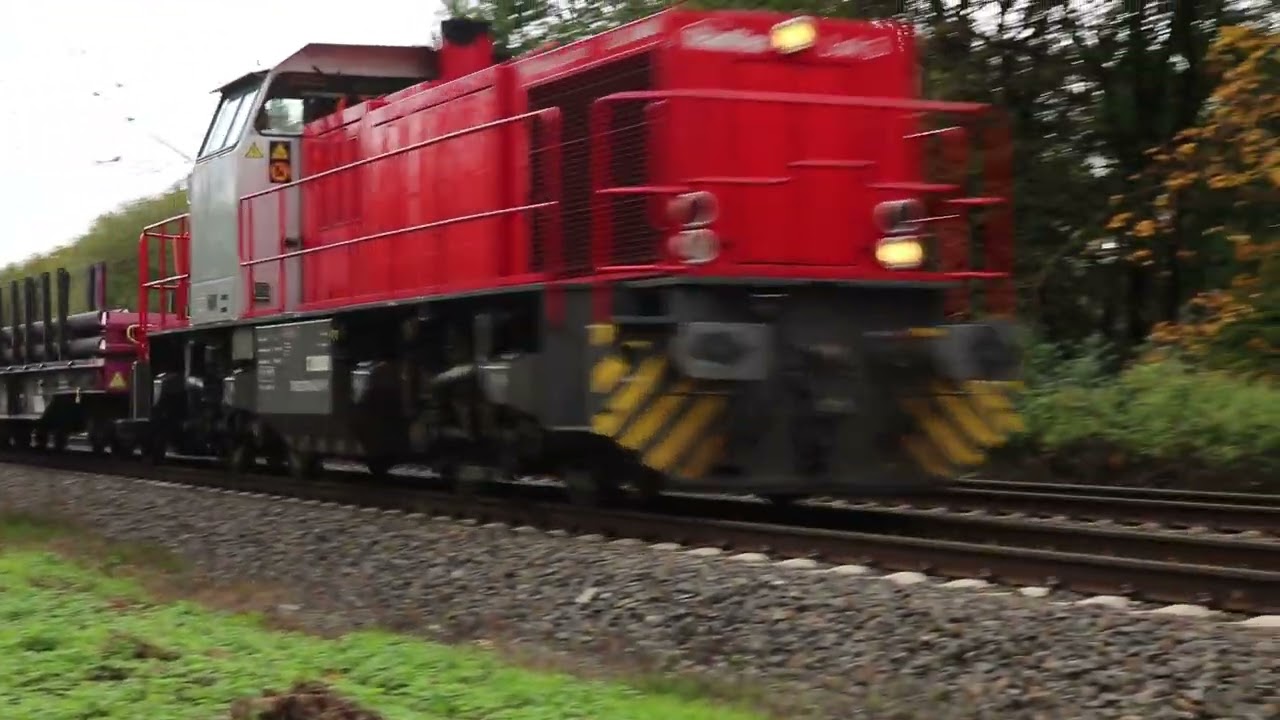 Diesellok 275 801 von Railflex in Lintorf