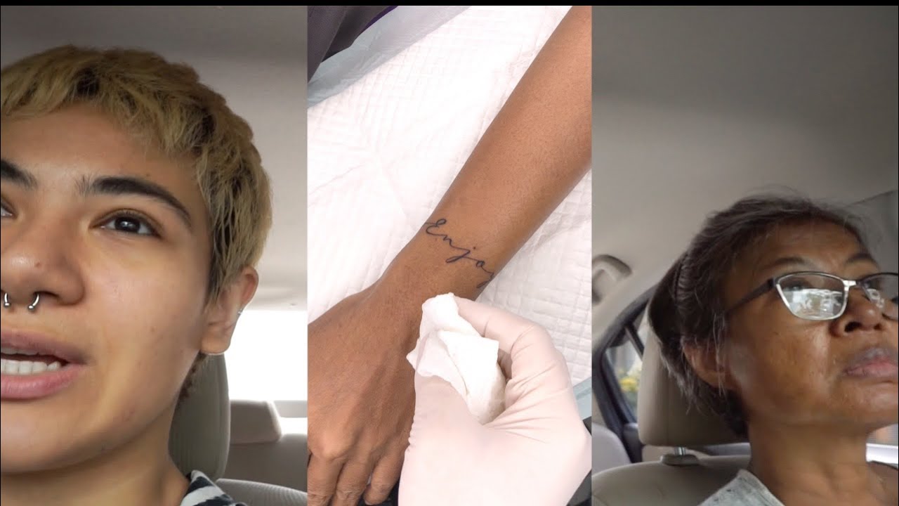 พาแม่ไปสัก! สักทีเดียว 5 ลาย! Tattoo with me and MUM (SVVLOG)