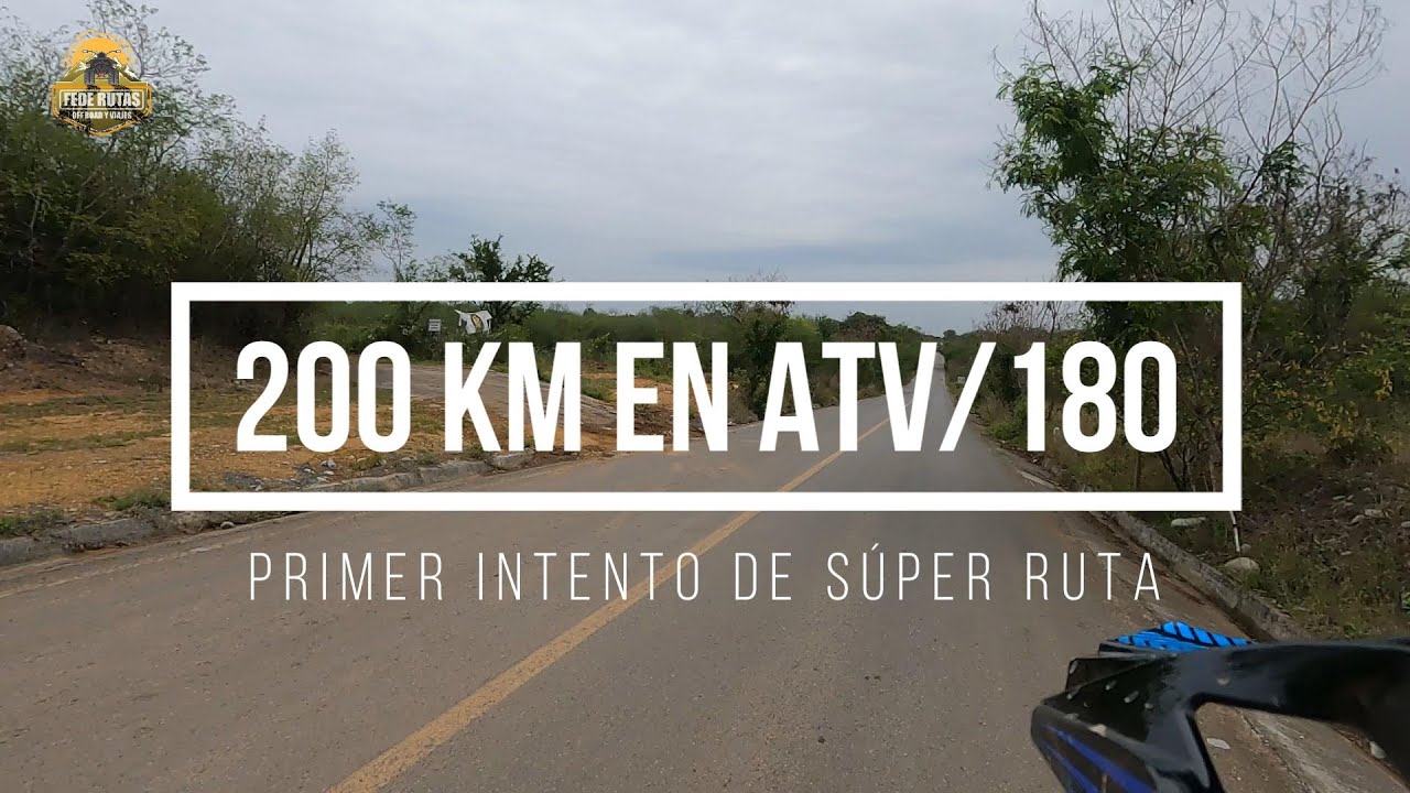 200 kms en ATV 180 de Italika!!!!. Terracería, carretera, sierra, subidas... Ponchadura y reparación