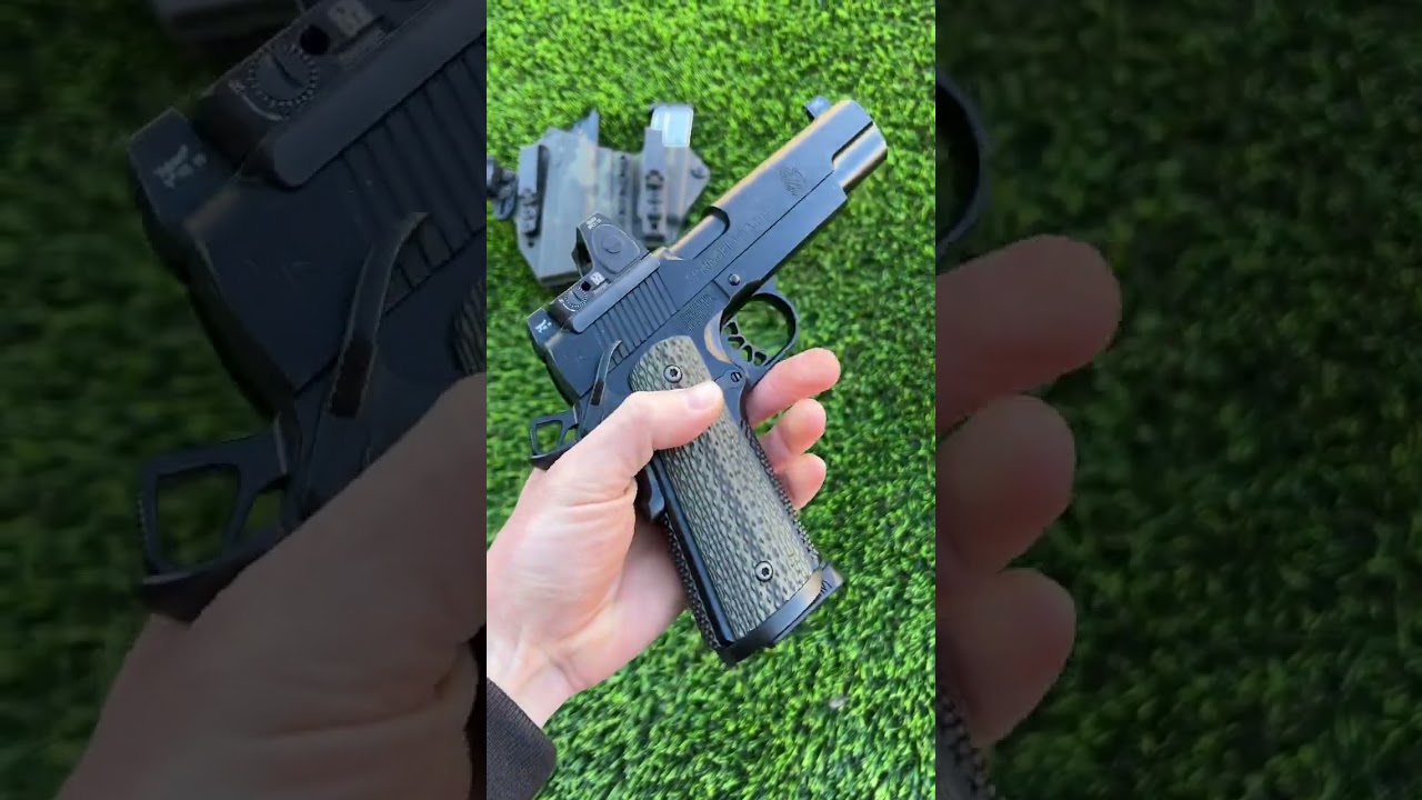 10mm 1911 for EDC? 🤔 Tier 1 Concealed Axis Slim makes it EASY! 🙌 #subscribe #shorts