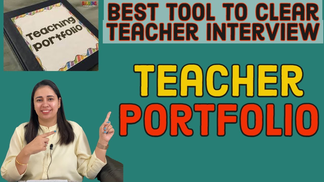 how to make a teacher portfolio for interview/ Suchitaexperiences