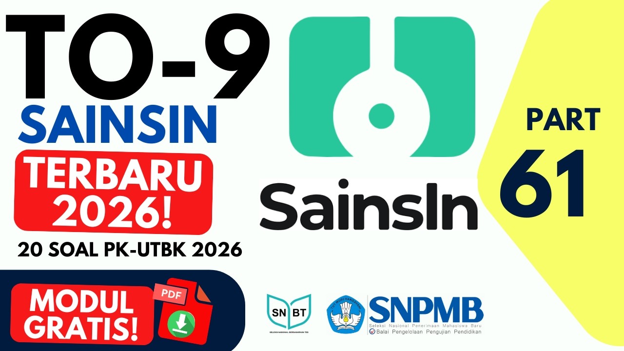 PK Pengetahuan Kuantitatif UTBK SNBT 2026 | Try Out SAINSIN