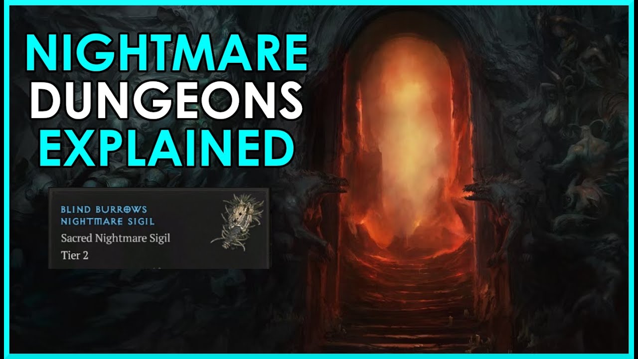 Объяснение кошмарных подземелий в Diablo 4