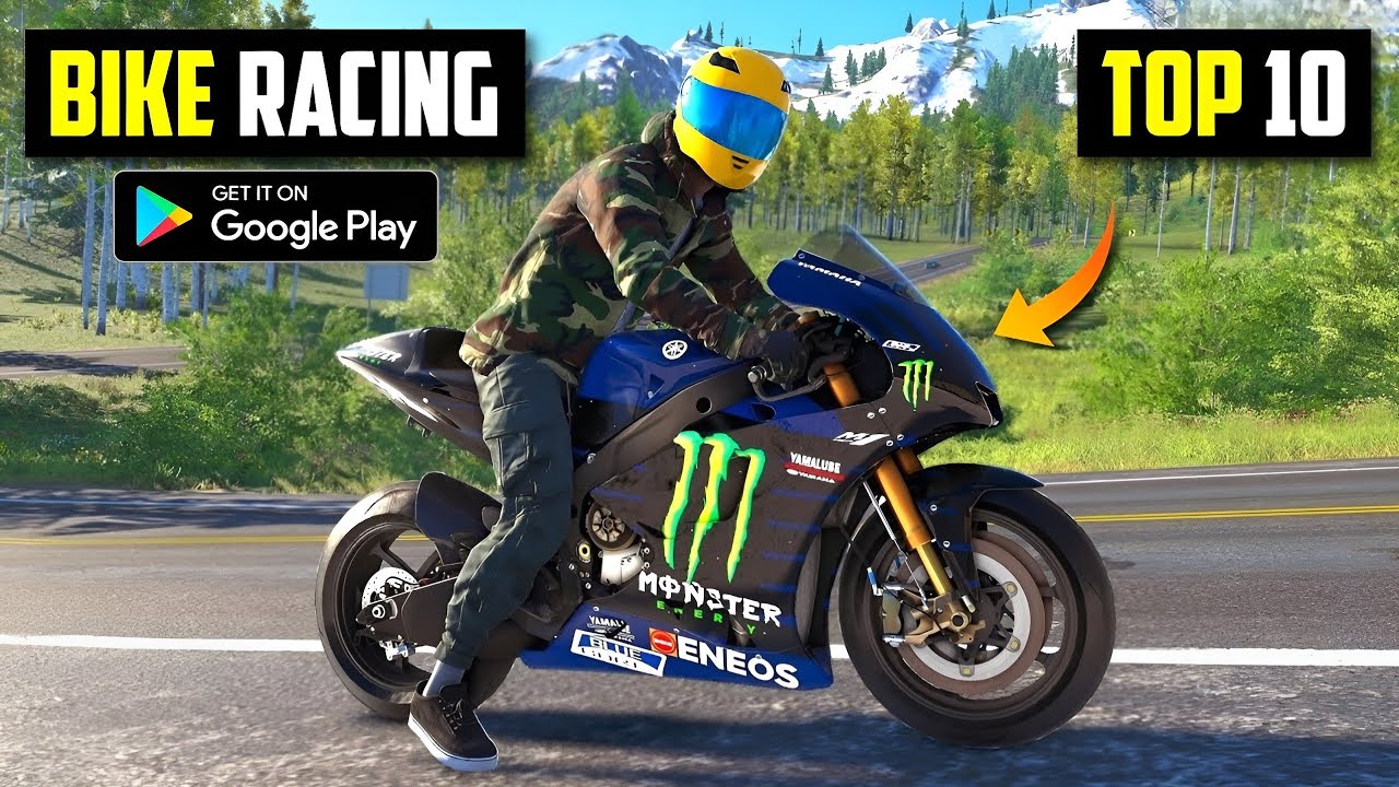 Top 10 Most Realistic BIKE RACING Games for Android l Best Bike Racing Games on Android 2022