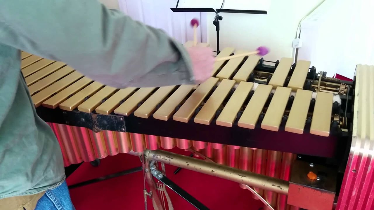 Deagan Aurora finished vibraphone (Job No: 1256)