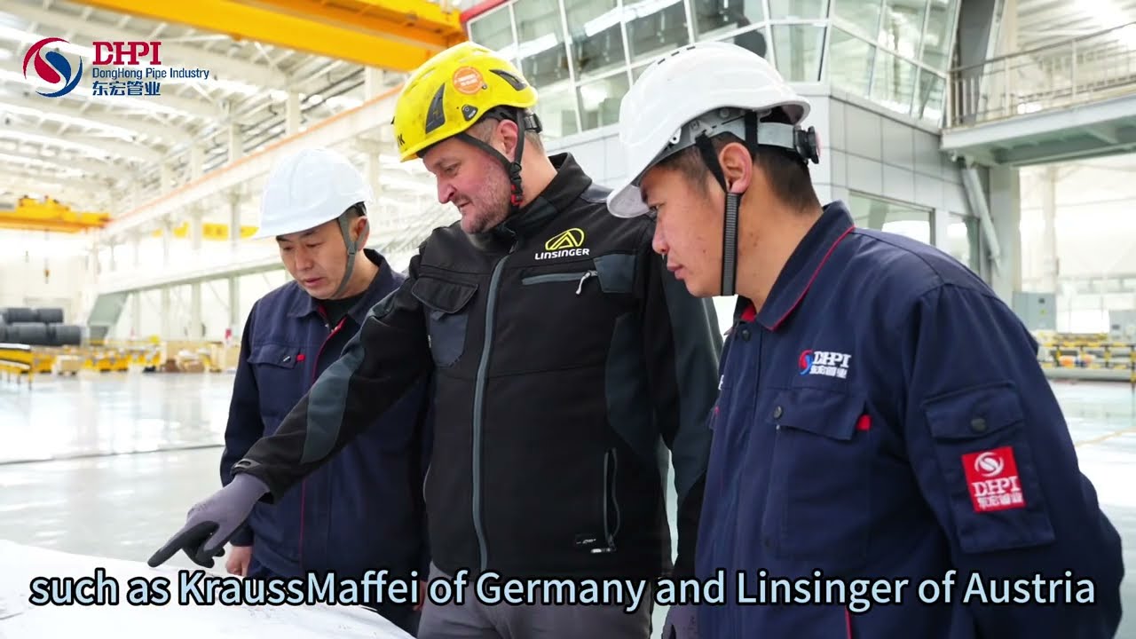 Industry-leading pre-refined high-tech digital steel pipe production workshop#manufacturer #oem