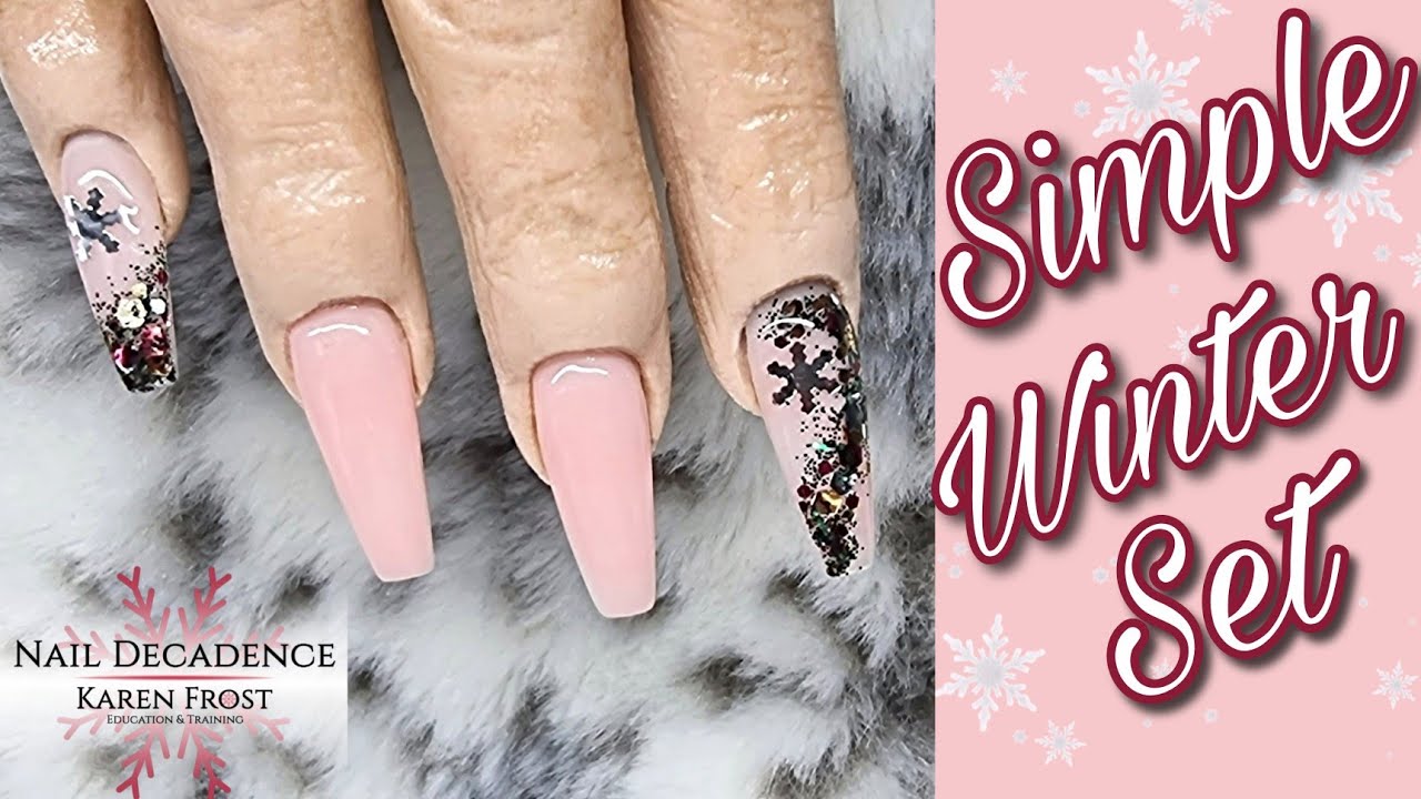Builder Gel Nails | Saviland PR Haul |BIAB | Builder in a Bottle | Glitter & Snowflakes | Ballerina