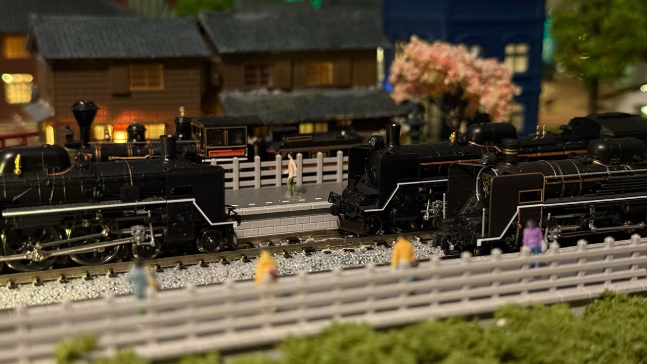 Tomix C57 135 joins the fleet with J.N.R.’s final steam hauled passenger train 14/12/1975