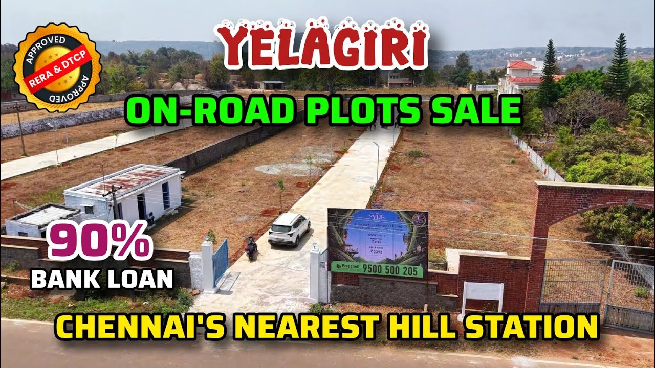 Plots for sale in hillstation Yelagiri | land for sale in Yelagiri | house for sale in Yelagiri 