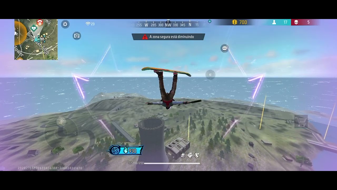 Free fire perdi até o fio da fiada 