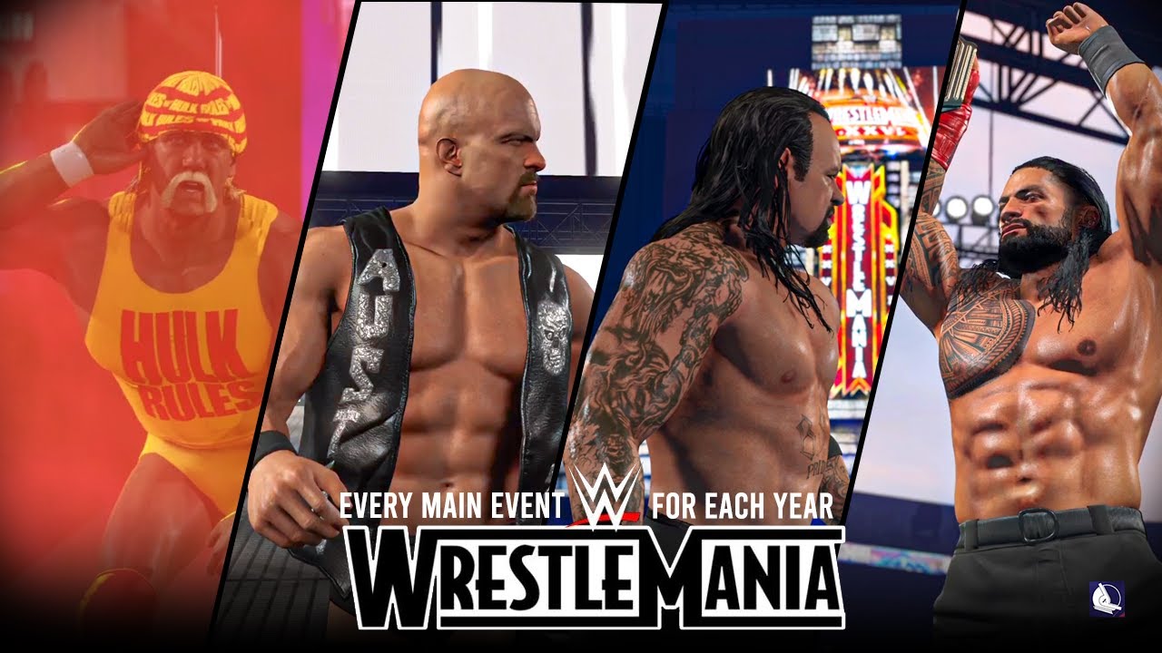 Every WrestleMania main event (1985-2022)