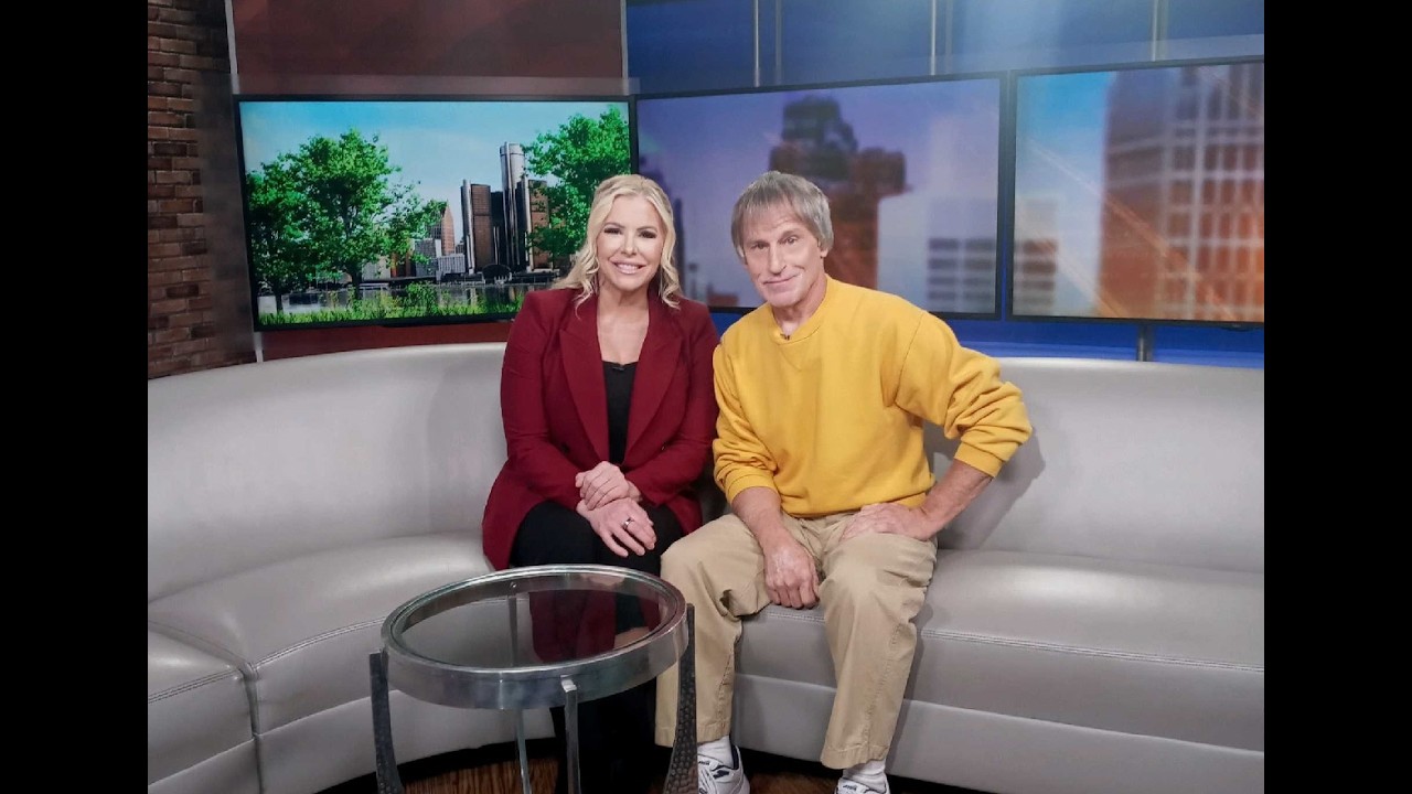 Amy Andrews of Fox 2 News Detroit interviews filmmaker Mike Stanley.